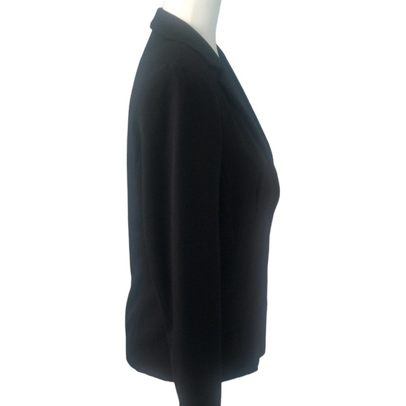 Possibly Vintage Madison Black Single Breasted Fully Lined Blazer Size 10 - Picture 4 of 12